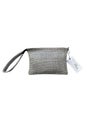 Pisa Design evening bag silver